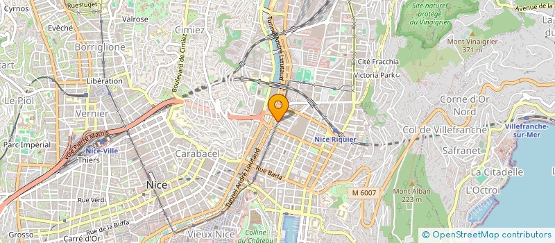localisation de l'entreprise GLOBAL AUTO MOTO à NICE