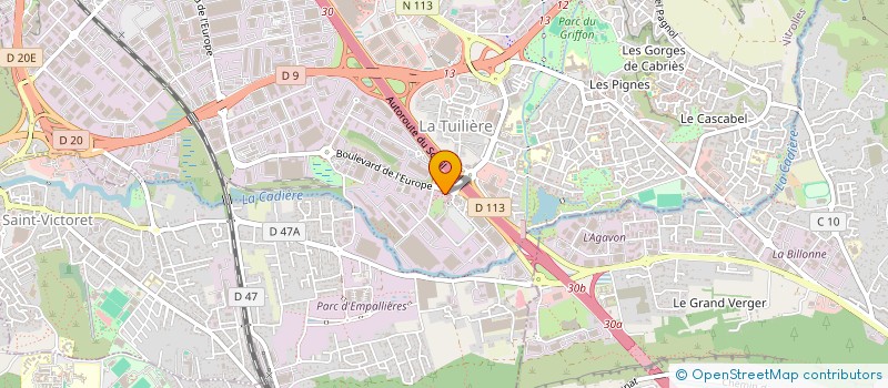 localisation de l'entreprise GLOBAL AUTO SOLUTIONS  VITROLLES