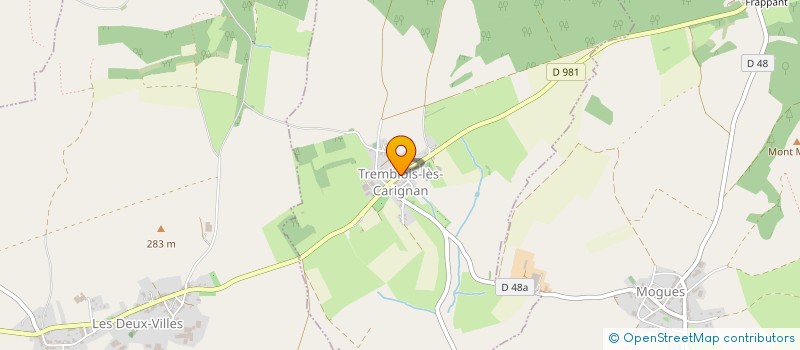 localisation de l'entreprise GLOBAL AUTOMOTIVE à TREMBLOIS-LES-CARIGNAN