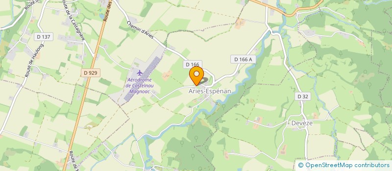 localisation de l'entreprise GLOBAL BATIMENT  ARIES-ESPENAN