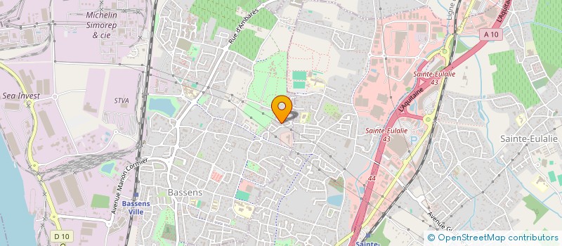 localisation de l'entreprise GLOBAL BIZNESS  BASSENS