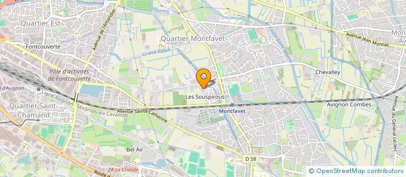localisation de l'entreprise GLOBAL BUSINESS à AVIGNON