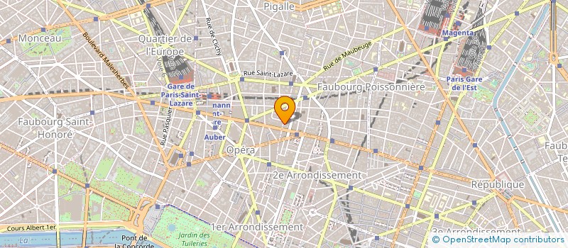 localisation de l'entreprise GLOBAL C.O.M. SERVICES à PARIS