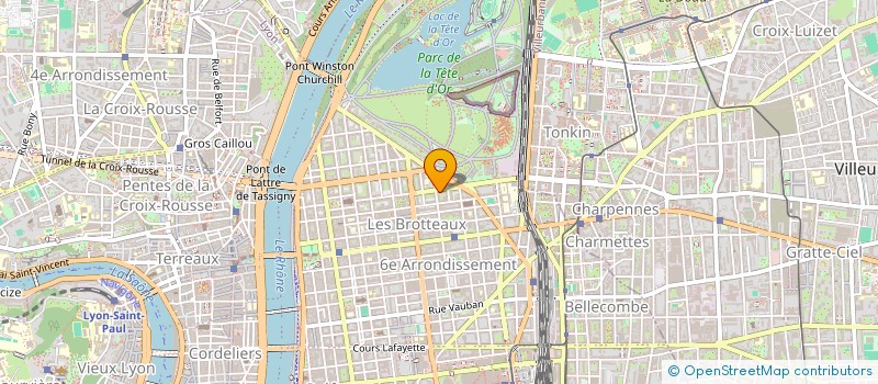 localisation de l'entreprise GLOBAL CAPITAL  LYON