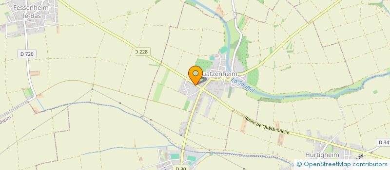 localisation de l'entreprise GLOBAL CAPITAL PARTNER  QUATZENHEIM