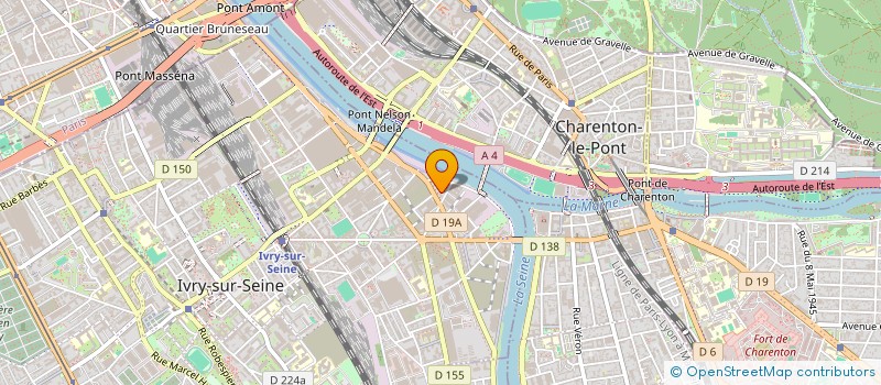 localisation de l'entreprise GLOBAL CARIBBEAN ARTS & CULTURE  IVRY-SUR-SEINE