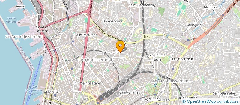 localisation de l'entreprise GLOBAL CASH TRADING à MARSEILLE
