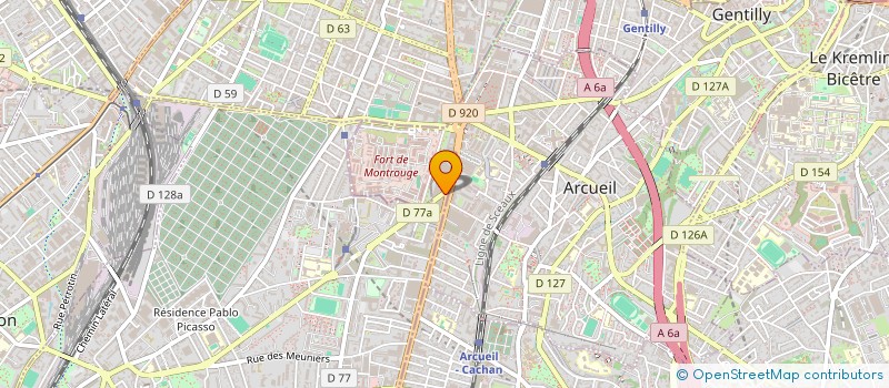 localisation de l'entreprise GLOBAL CATERING SERVICES à BAGNEUX
