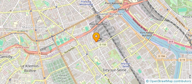 localisation de l'entreprise GLOBAL CHARGER à IVRY-SUR-SEINE