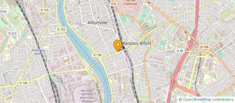 localisation de l'entreprise GLOBAL CLEAN SERVICES  ALFORTVILLE