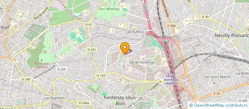 localisation de l'entreprise GLOBAL CLEAN SERVICES à CHAMPIGNY-SUR-MARNE