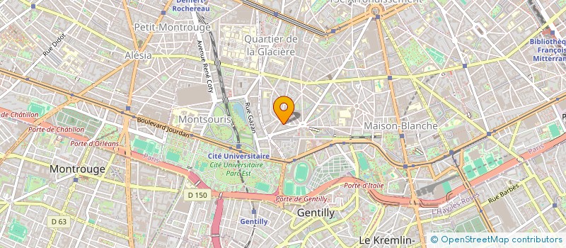 localisation de l'entreprise GLOBAL COMMUNICATIONS  PARIS