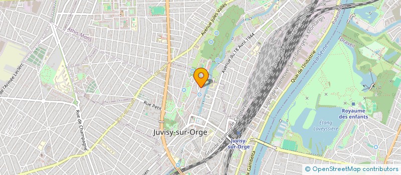localisation de l'entreprise GLOBAL COMPLIANCE & PERFORMANCE à JUVISY-SUR-ORGE