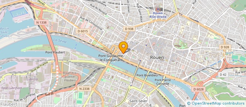 localisation de l'entreprise GLOBAL COMPUTERS SERVICES  ROUEN