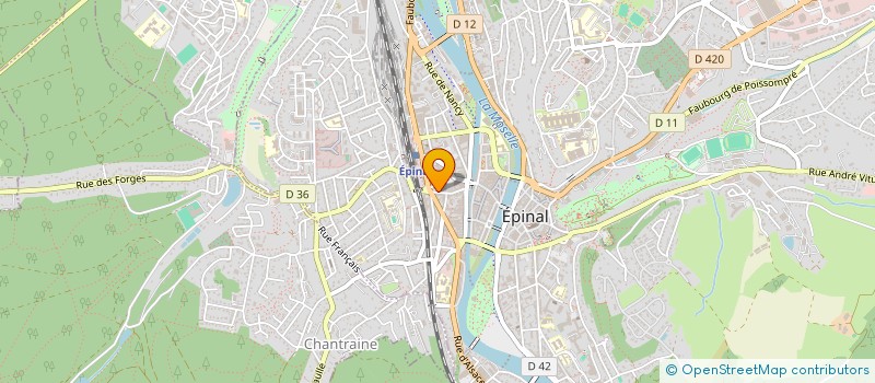localisation de l'entreprise GLOBAL CONCEPT DEVELOPPEMENT à EPINAL