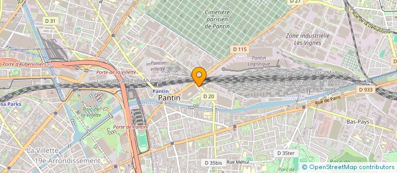 localisation de l'entreprise GLOBAL CONCEPT SERVICES à BOIS-COLOMBES