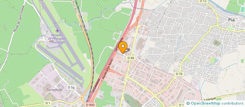 localisation de l'entreprise GLOBAL CONSEILS  PERPIGNAN