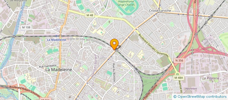 localisation de l'entreprise GLOBAL COPRO à MARCQ-EN-BARŒUL