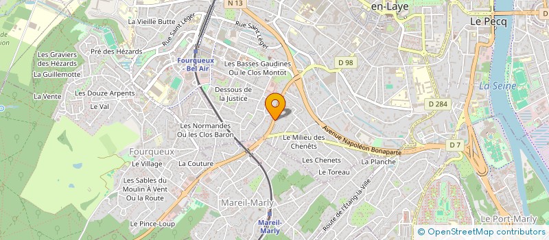 localisation de l'entreprise GLOBAL COUNCIL FOR BUSINESS RESILIENCE (GCBR)  SAINT-GERMAIN-EN-LAYE