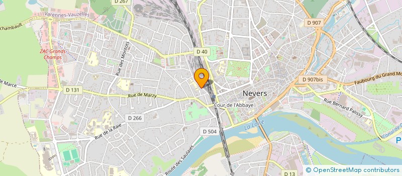 localisation de l'entreprise GLOBAL COURTAGE SERVICES à NEVERS