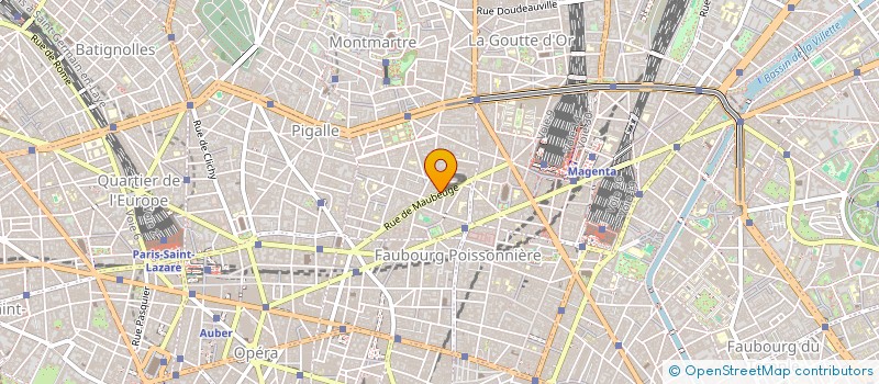 localisation de l'entreprise GLOBAL DE A-Z  PARIS