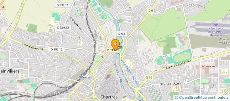localisation de l'entreprise GLOBAL DENTAIRE CONCEPT à CHARTRES
