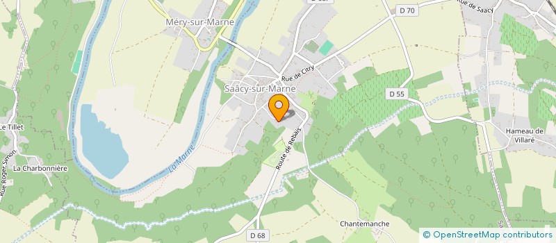 localisation de l'entreprise GLOBAL DEVELOPMENT  SAACY-SUR-MARNE