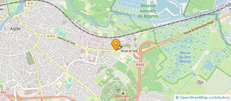 localisation de l'entreprise GLOBAL DIAG IMMO  AGDE
