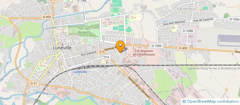 localisation de l'entreprise GLOBAL DIAG SOLUTIONS SASU  LUNEVILLE