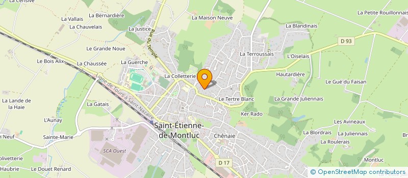 localisation de l'entreprise GLOBAL DMFL TP  SAINT-ETIENNE-DE-MONTLUC