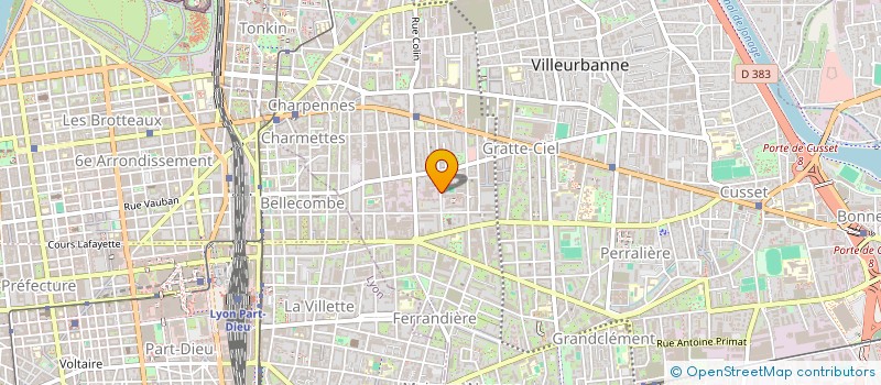 localisation de l'entreprise GLOBAL DRINKS DISTRIBUTION à VILLEURBANNE