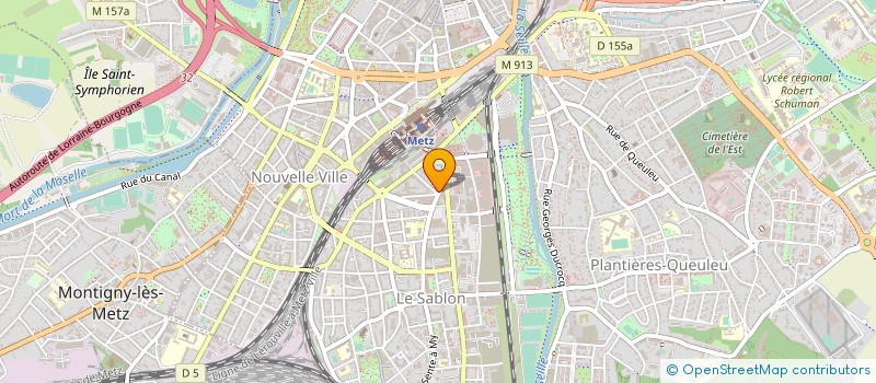 localisation de l'entreprise GLOBAL DRIVE  METZ