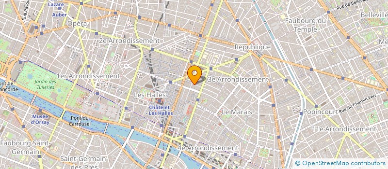 localisation de l'entreprise GLOBAL ENERGIE à PARIS