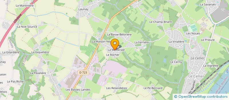 localisation de l'entreprise GLOBAL ENERGY INFORMATIQUE à LE CELLIER
