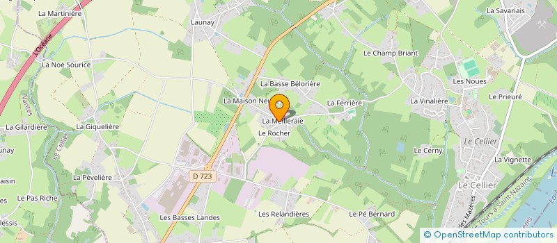 localisation de l'entreprise GLOBAL ENERGY SERVICES  LE CELLIER