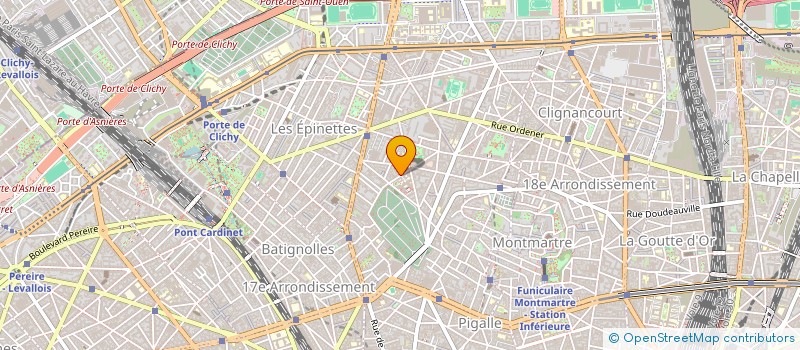 localisation de l'entreprise GLOBAL EQUIPEMENT SERVICE à PARIS