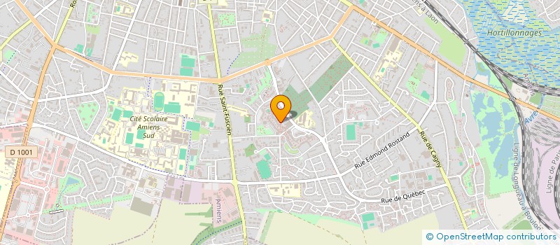 localisation de l'entreprise GLOBAL EUROPE à AMIENS