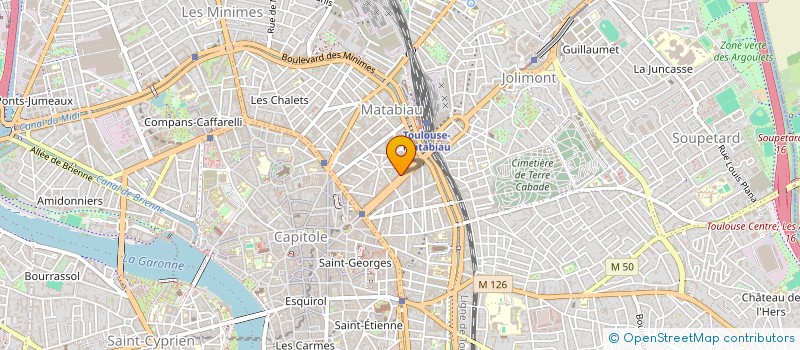 localisation de l'entreprise GLOBAL EXPERTISES à TOULOUSE