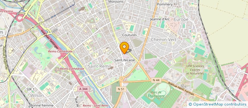 localisation de l'entreprise GLOBAL EXPERTS CONSEIL  REIMS
