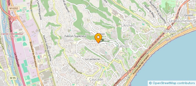 localisation de l'entreprise GLOBAL EYES à NICE