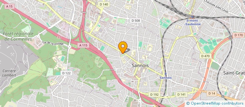 localisation de l'entreprise GLOBAL EYES à SANNOIS