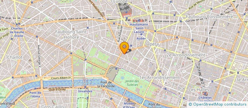 localisation de l'entreprise GLOBAL FASHION LICENSING  PARIS