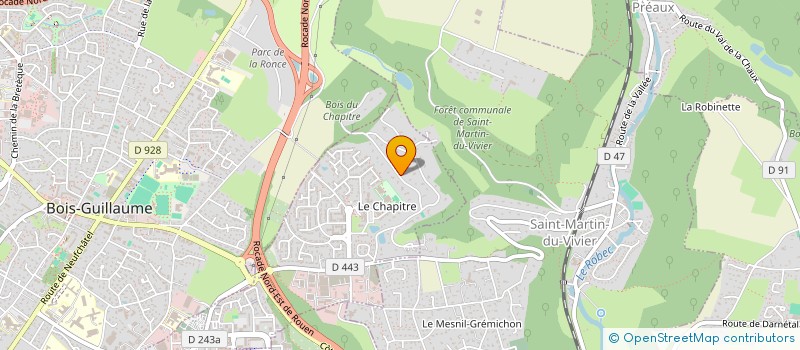 localisation de l'entreprise GLOBAL FINANCE  LE MESNIL-ESNARD