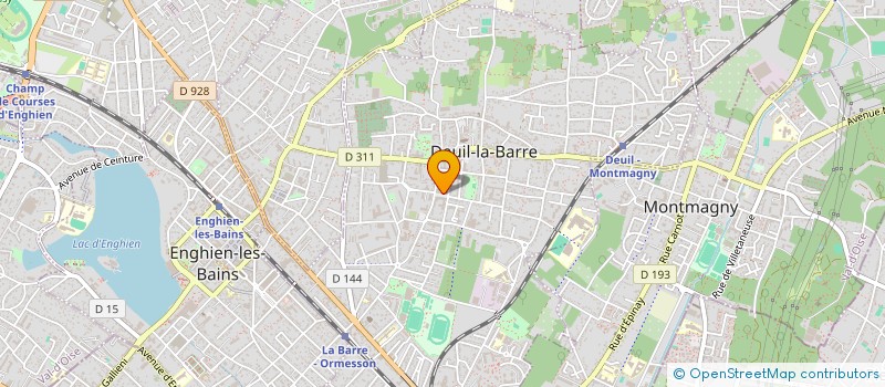 localisation de l'entreprise GLOBAL FINANCE  DEUIL-LA-BARRE