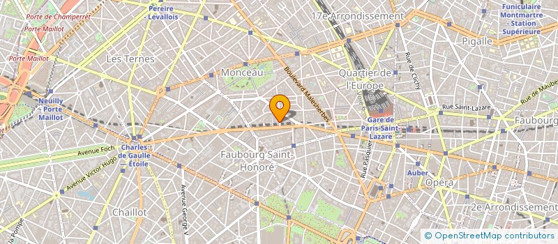 localisation de l'entreprise GLOBAL FINANCIAL à PARIS