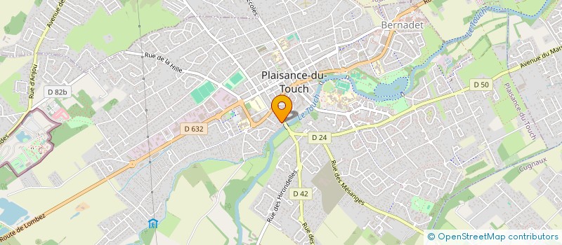localisation de l'entreprise GLOBAL FLIGHT à PLAISANCE-DU-TOUCH