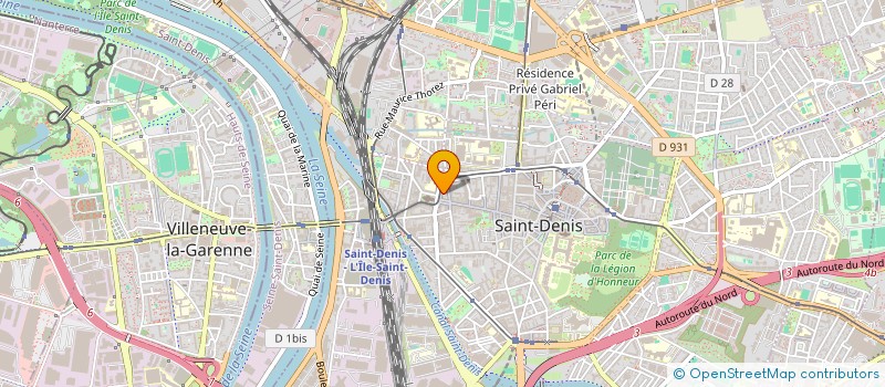 localisation de l'entreprise GLOBAL FOOD à SAINT-DENIS