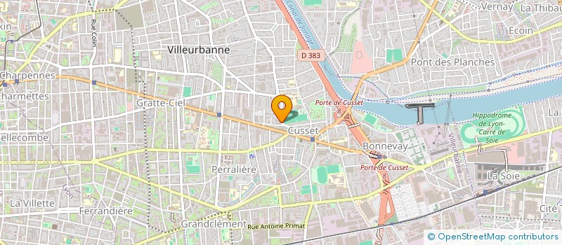 localisation de l'entreprise GLOBAL FREIGHT NETWORK  VILLEURBANNE
