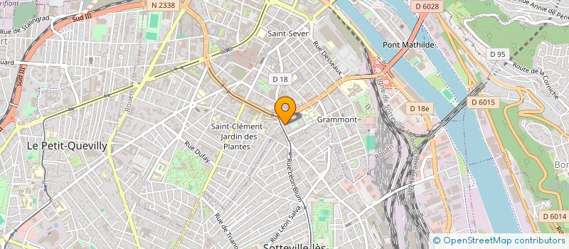 localisation de l'entreprise GLOBAL FRENCH BUISNESS à ROUEN