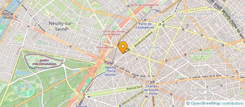 localisation de l'entreprise GLOBAL FRONTERAS PRODUCTION  PARIS